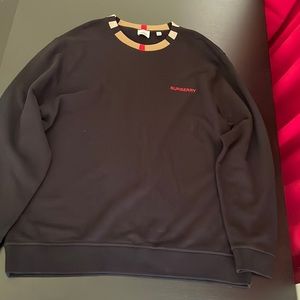 Burberry sweater size 2X black